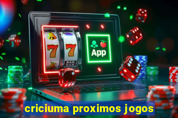 criciuma proximos jogos